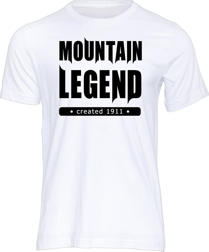 Mountain Legend Duke T-Shirt White - click to enlarge