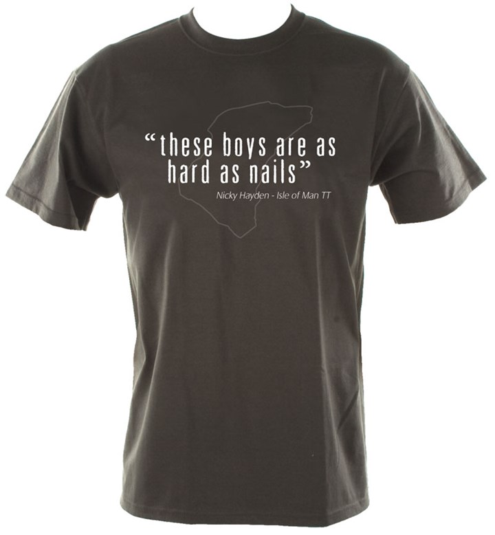 These Boys are Hard as Nails T-Shirt Slate - click to enlarge