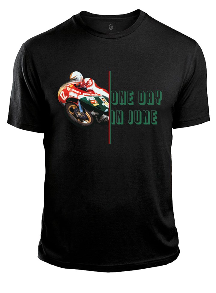 One Day in June T-Shirt Black - click to enlarge