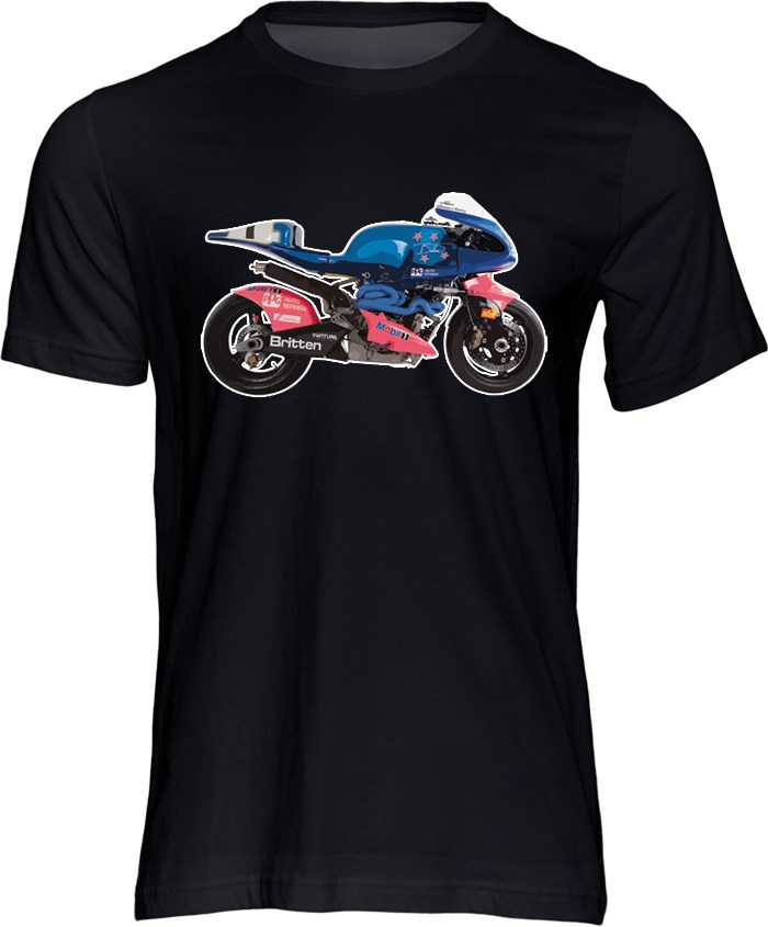 Britten T-Shirt, Black - click to enlarge