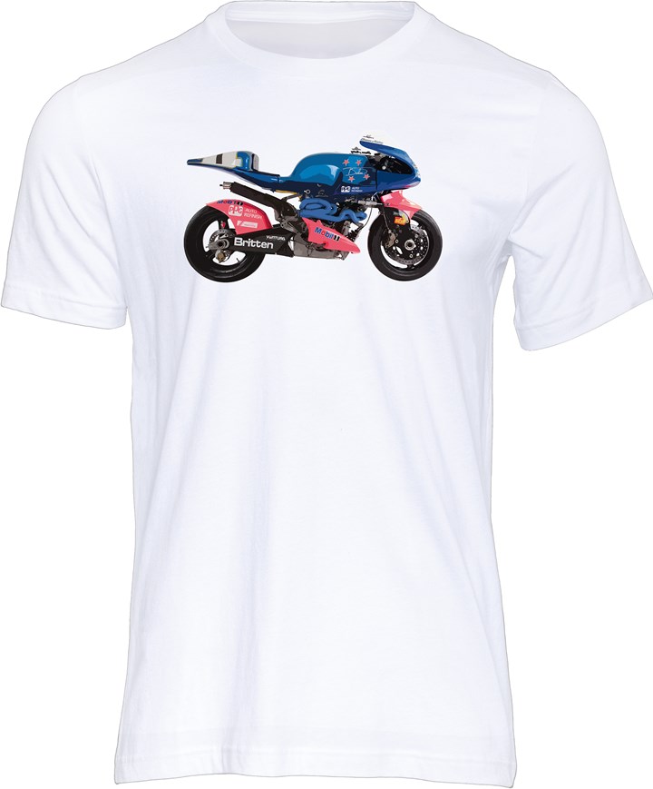 Britten T-Shirt White - click to enlarge