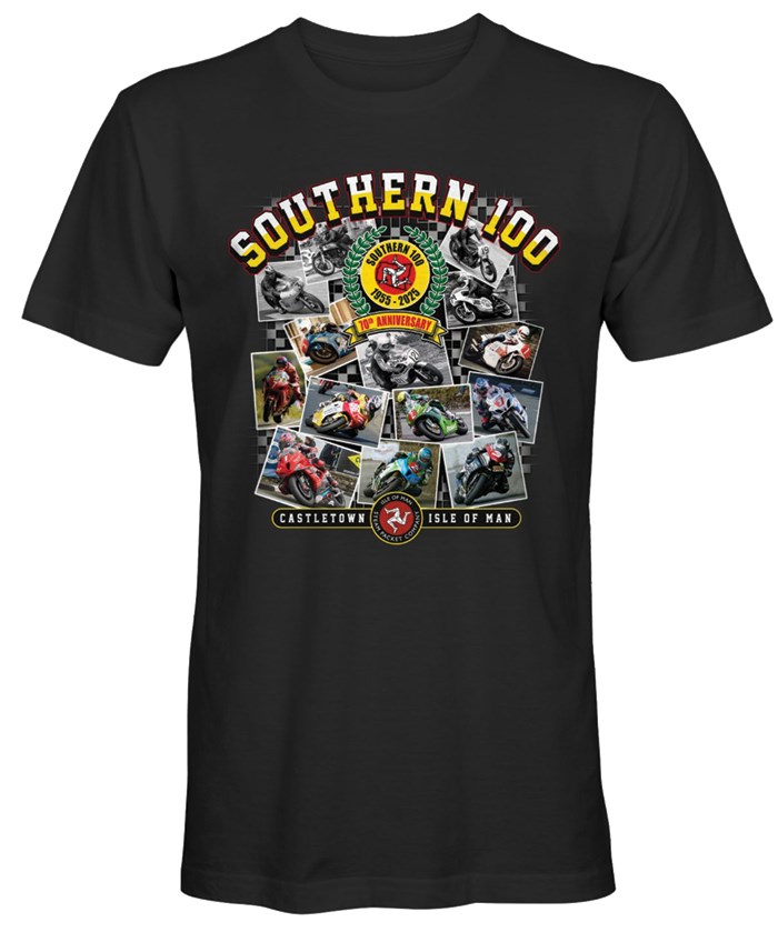 Southern 100 70th Anniversary T-Shirt - click to enlarge