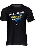 Isle of Man Motorcycle Races and 3 Legs T-shirt