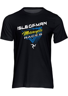 Isle of Man Motorcycle Races and 3 Legs T-shirt