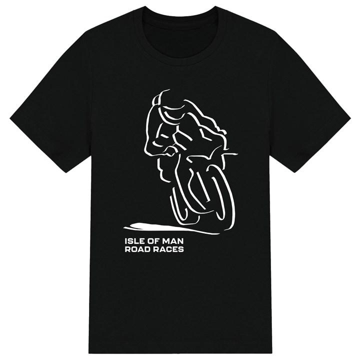 IoM Road Races Shadow Bike Kids T-Shirt - click to enlarge