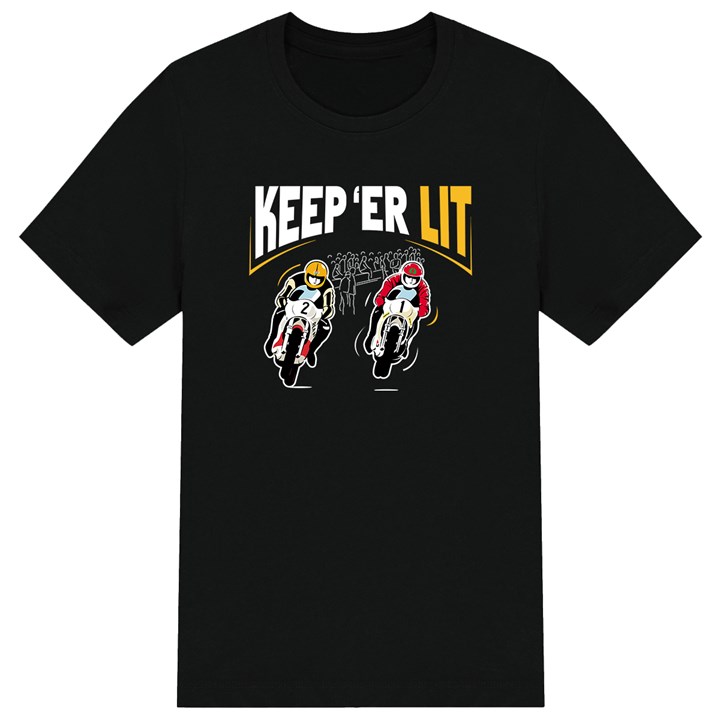 Keep 'Er Lit Kids T-Shirt - click to enlarge