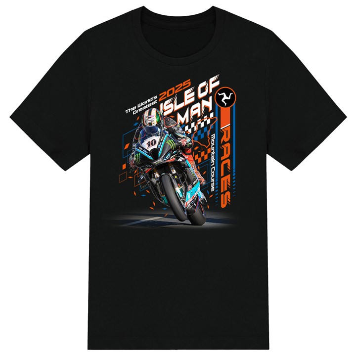 Isle of Man Road Races Worlds Greatest Race Kids T-shirt - click to enlarge