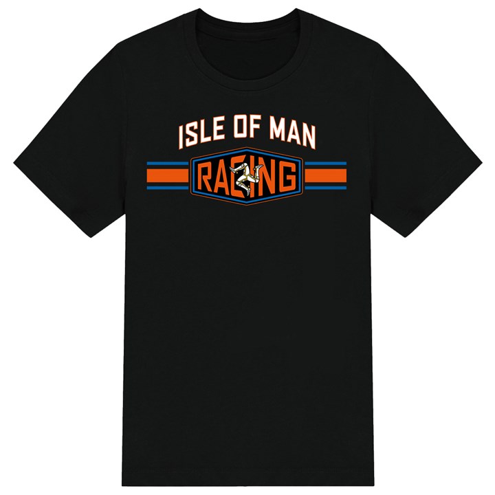 Isle of Man Road Races Racing Strip Kids T-shirt - click to enlarge