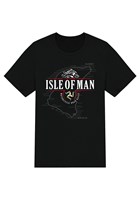 Isle of Man Road Races Mountain Course Map Kids T-Shirt