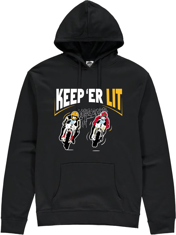 Keep Er Lit Hoodie Black - click to enlarge
