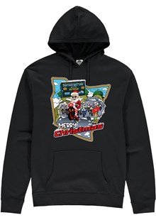 Southern 100 Road Races Christmas Hoodie Black
