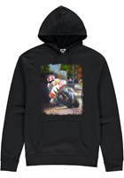 Steve Hislop Honda RVF750 Art Print Hoodie Black