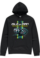 Isle of Man Road Racing 2026 Rider & Stripe Hoodie