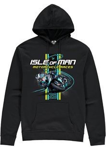 Isle of Man Road Racing 2026 Rider & Stripe Hoodie