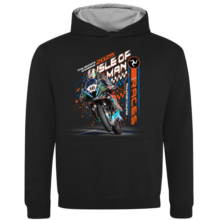 IOM Road Races Worlds Greatest Race Kids Hoodie - click to enlarge
