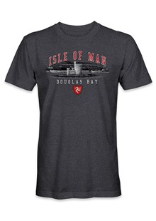 Isle of Man Douglas Bay T-Shirt Dark Heather