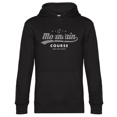 Mountain Course Hoodie, Black - click to enlarge