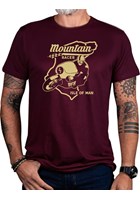 Mountain Racer T-Shirt Burgundy