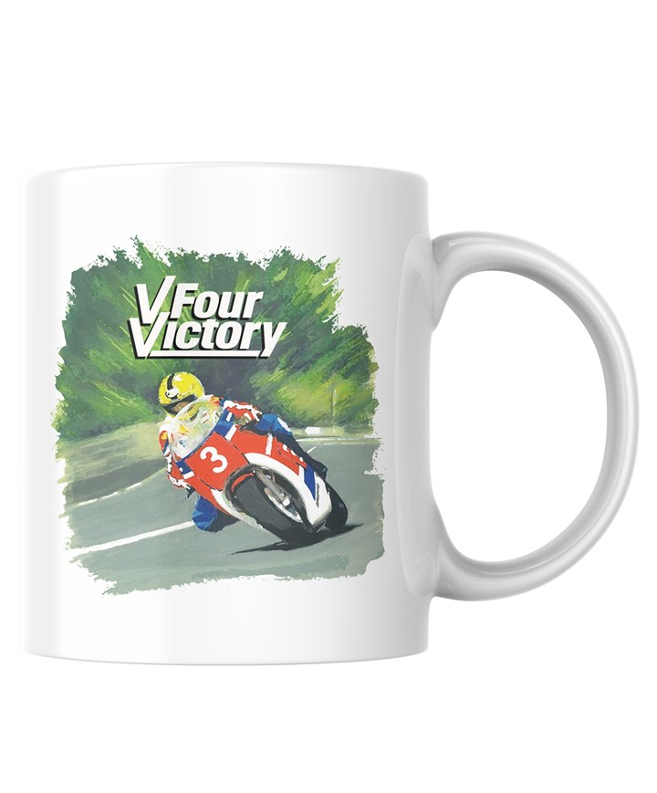 V Four Victory Mug - click to enlarge