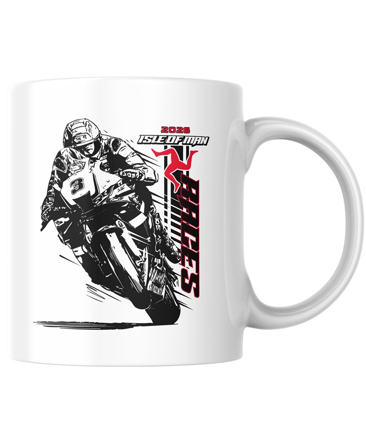 Isle of Man Road Racing Ghost Rider 2026 Mug