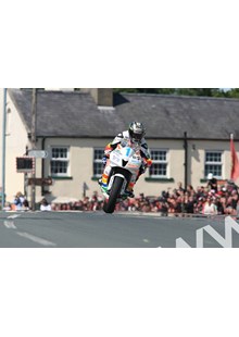 John McGuinness TT 2011 Supersport 1 Race Ballaugh