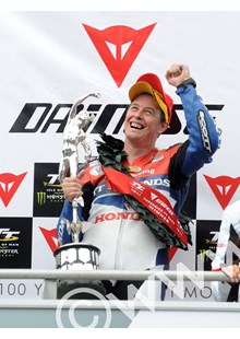 John McGuinness TT 2011 Superbike Race Trophy