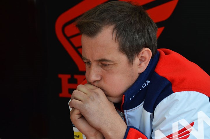 John McGuinness TT 2011 Superbike Pre Race Thoughts - click to enlarge