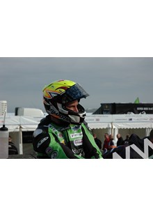 Ian Lougher TT 2011 in Helmet