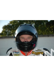 Bruce Anstey TT 2011 in Helmet (2)