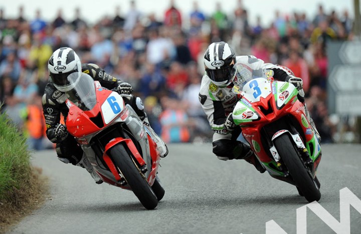 William Dunlop and Michael Dunlop Skerries 100 2011 - click to enlarge