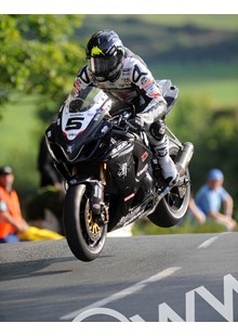 Bruce Anstey Ballaugh Bridge Supersbike Practice TT2009 
