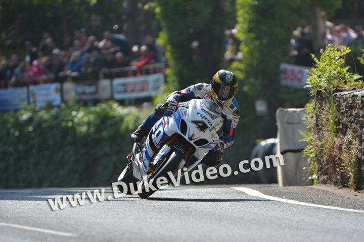 TT 2014 Guy Martin at Union Mills. - click to enlarge