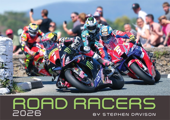 Road Racers 2026 Wall Calendar