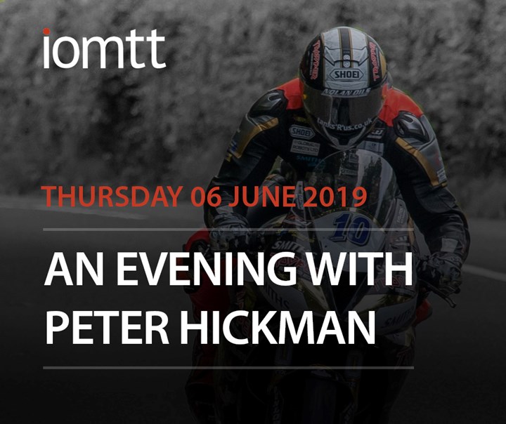 An Evening With Peter Hickman Thursday 6th June