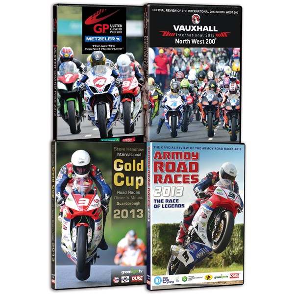The Ultimate Road Racing 4-DVD Collection 2013 : Isle of Man TT Shop