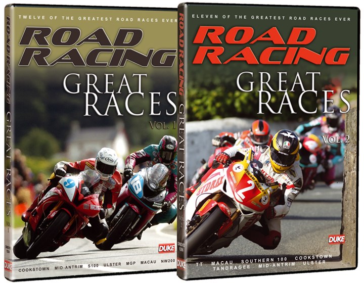 Road Racing Great Races Vol 1 & 2 DVD Bundle