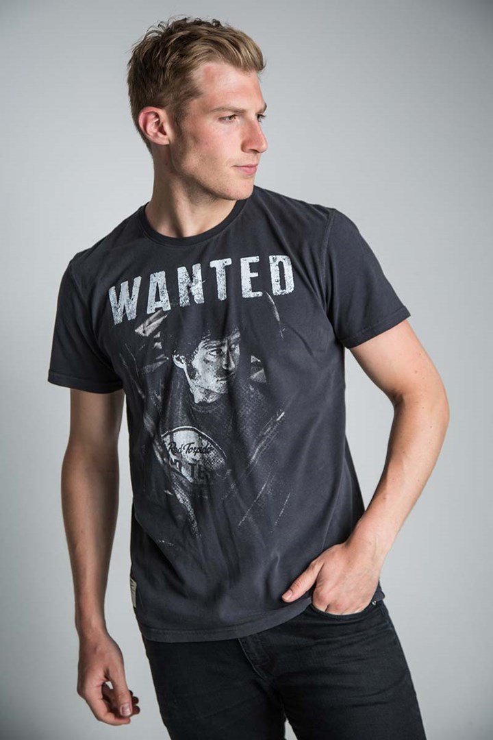 Wanted 2017 (Mens) Black T-Shirt - click to enlarge