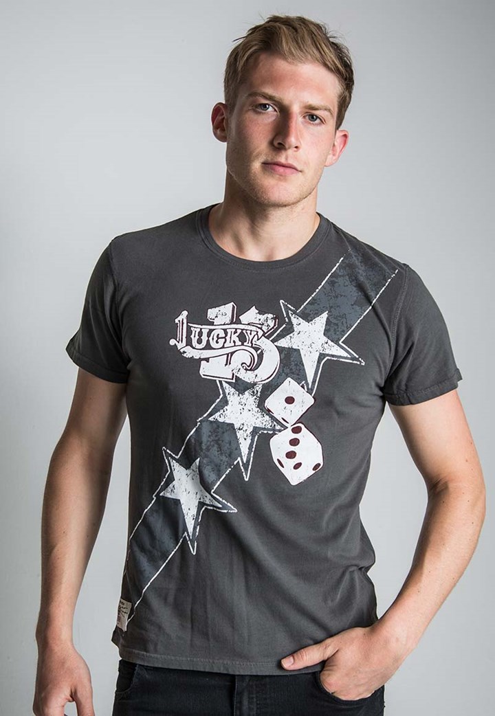 General Lee (Mens) Graphite T-Shirt - click to enlarge