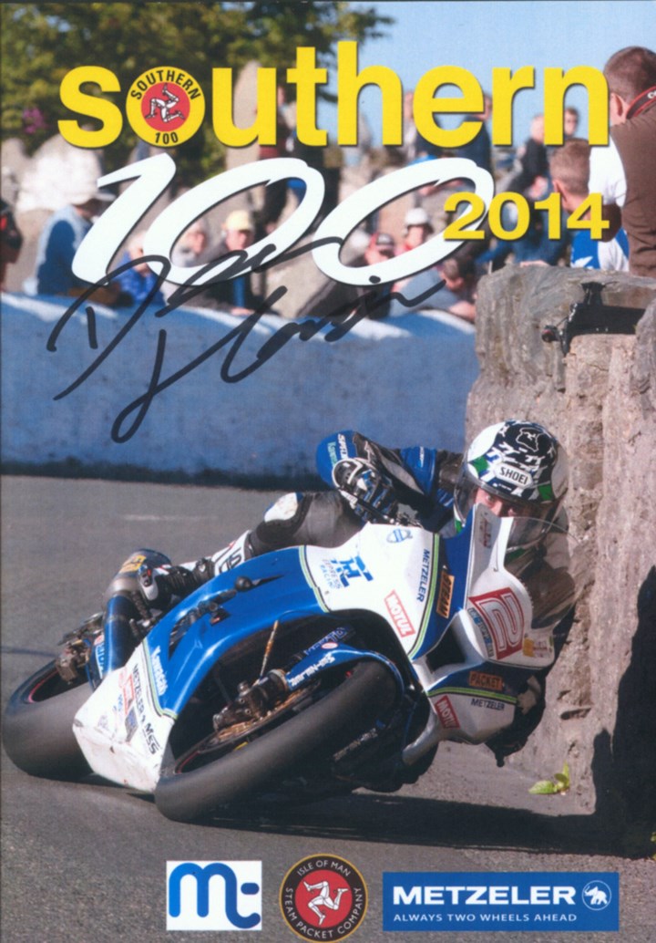 Southern 100 2014 DVD Signed by Dean Harrison