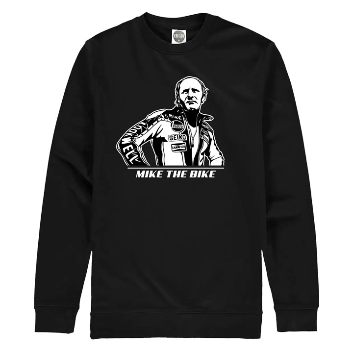 Mike the Bike Sweatshirt Black - click to enlarge