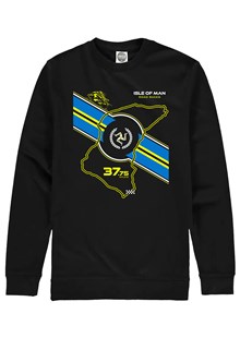 TT Course Map Stripe and Shadow Bike Sweatshirt