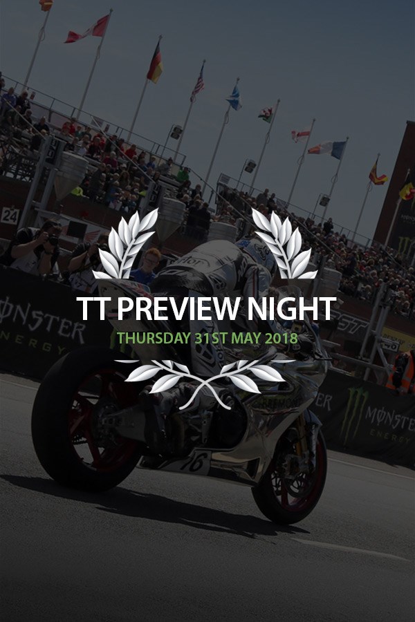 Preview Night with John McGuinness Thursday 31st May Ticket