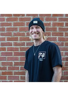 Davey Todd 74 T-shirt, Black