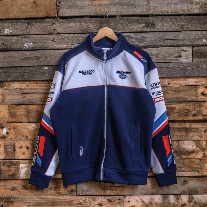 Team Classic Suzuki Track Jacket - click to enlarge