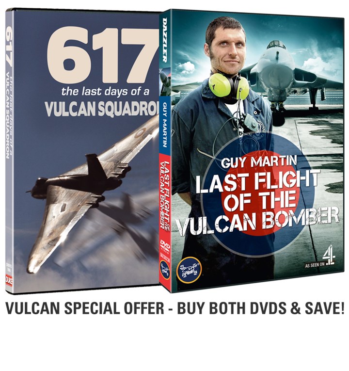 Guy Martin and 617 Sqn Vulcan special offer