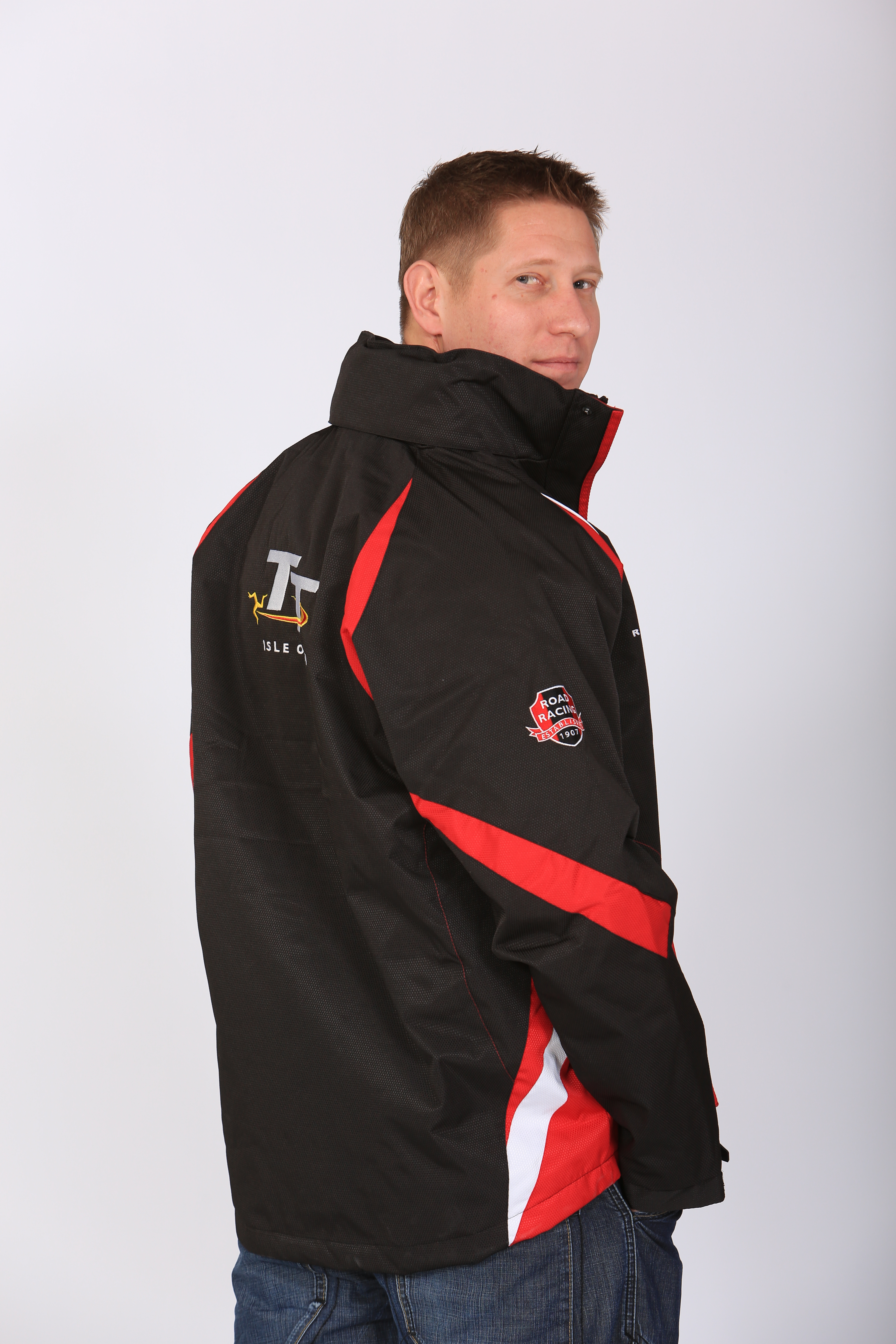 TT 2013 Jacket Black/Red Trim