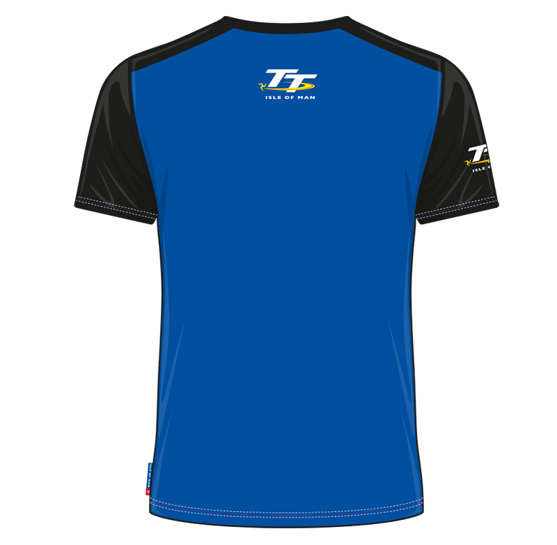 TT Custom T-shirt Blue : Isle of Man TT Shop