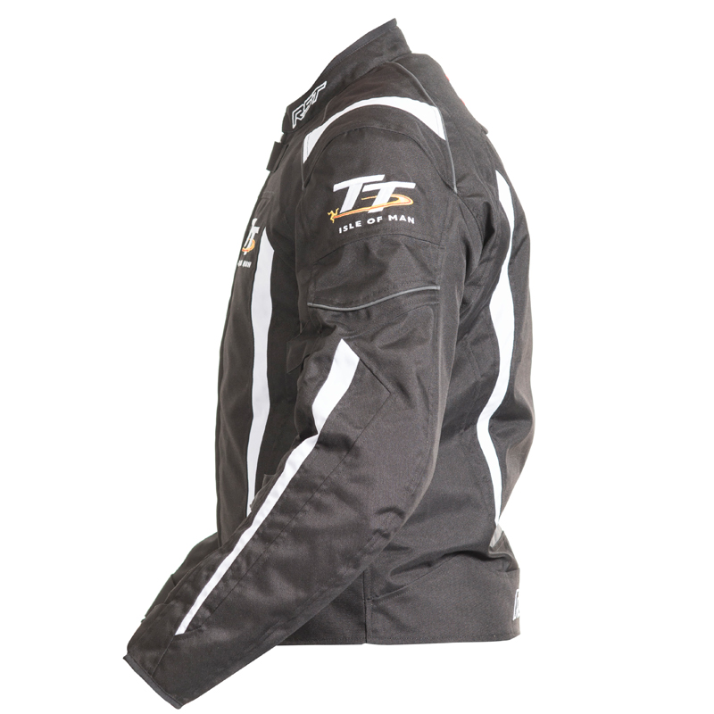 RST IOM TT 1665 Rider Jacket Black : Isle of Man TT Shop