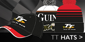 Official Isle of Man TT and rider merchandise hats