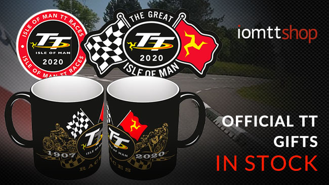 Official Isle of Man TT Races gifts including mugs and stickers in stock now